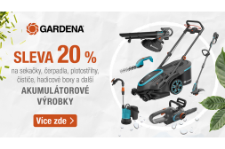 Promo akce „GARDENA AKU 20% 2025“ Promo akce „GARDENA AKU 20% 2025“