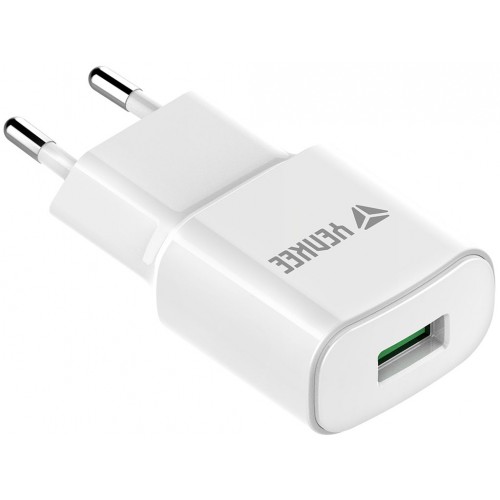 YENKEE YAC 2023WH USB Nabíječka QC3.0 30016820