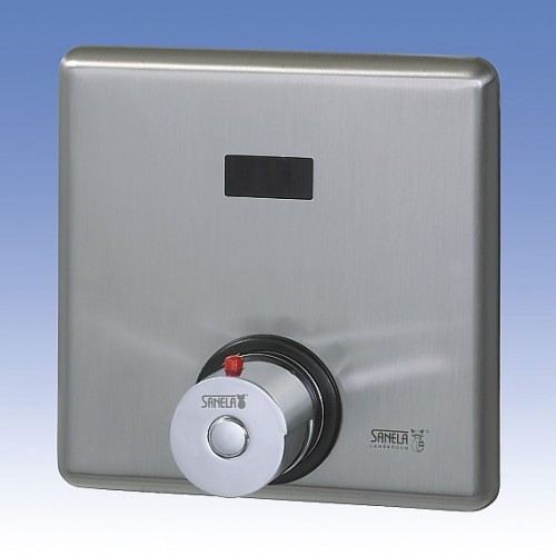 SANELA automat. ovládání sprchy s termostatickým ventilem SLS 02TB na baterii 02027 SANELA automat. ovládání sprchy s termostatickým ventilem SLS 02TB na baterii 02027