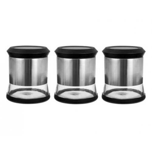 VETRO-PLUS Tekna Black sada dóz 750ml 3ks 041001500 VETRO-PLUS Tekna Black sada dóz 750ml 3ks 041001500