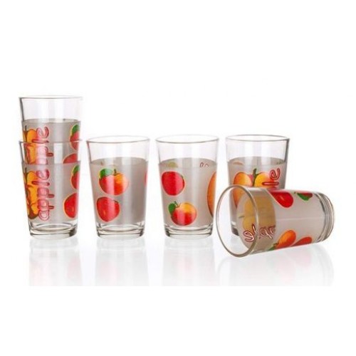 BANQUET Sada sklenic APPLE 230 ml, 6 ks, 04240110 BANQUET Sada sklenic APPLE 230 ml, 6 ks, 04240110