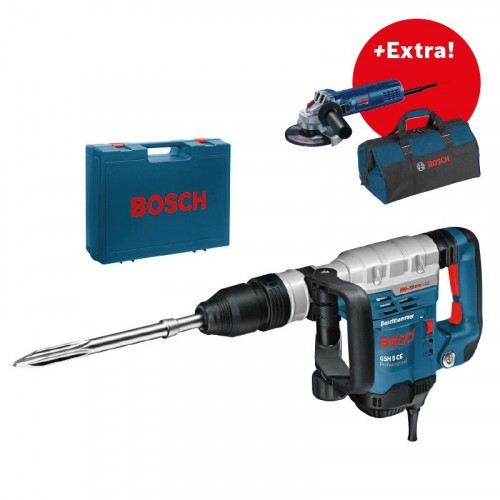 BOSCH GSH 5 CE Professional Sekací kladivo + GWS 9-125 + taška na nářadí 0615990J9A BOSCH GSH 5 CE Professional Sekací kladivo + GWS 9-125 + taška na nářadí 0615990J9A