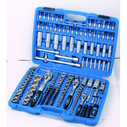 Gola sada 1/4" + 3/8" + 1/2", Super-Lock 4 - 32 mm, 171 dílů, 100-00112 Gola sada 1/4" + 3/8" + 1/2", Super-Lock 4 - 32 mm, 171 dílů, 100-00112