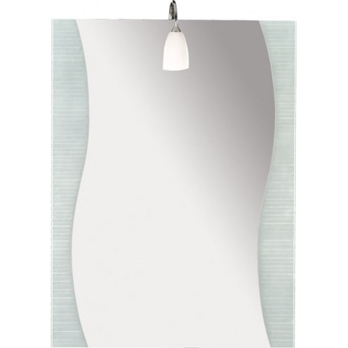 SAPHO WEGA 10002 zrcadlo 60x80cm, vlna, pískované SAPHO WEGA 10002 zrcadlo 60x80cm, vlna, pískované
