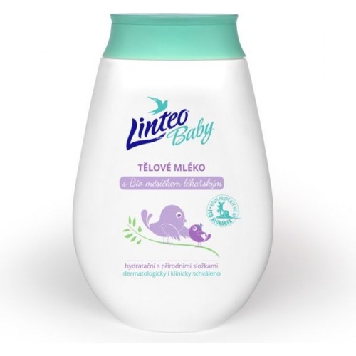 LINTEO BABY Dětské tělové mléko 250 ml PO EXPIRACI LINTEO BABY Dětské tělové mléko 250 ml PO EXPIRACI