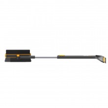 FISKARS X-series Teleskopická otočná stěrka se smetáčkem a škrabkou 1078492