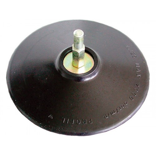 EXTOL CRAFT nosič brusných výseků do vrtačky - šroub. uchycení 125mm 108450