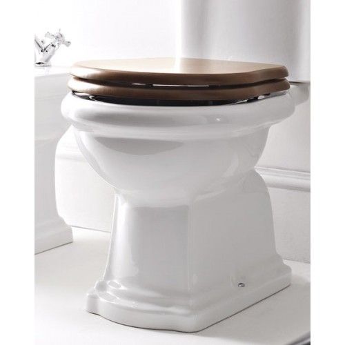 SAPHO RETRO 109340 WC sedátko, polyester, ořech/bronz SAPHO RETRO 109340 WC sedátko, polyester, ořech/bronz