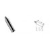 Hansgrohe AXOR STARCK Prodloužení výtoku 60 mm, chrom 10981000