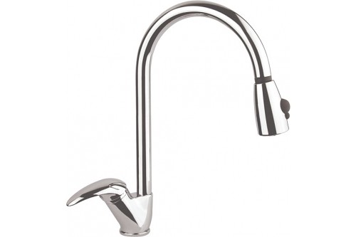 SAPHO KITCHEN 1112-733 Dřezová baterie s výsuvnou sprškou Axus SAPHO KITCHEN 1112-733 Dřezová baterie s výsuvnou sprškou Axus