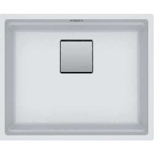 Franke Kubus 2 KNG 110-52, 560x460 mm, fragranitový dřez, Bílá led 125.0512.506 Franke Kubus 2 KNG 110-52, 560x460 mm, fragranitový dřez, Bílá led 125.0512.506