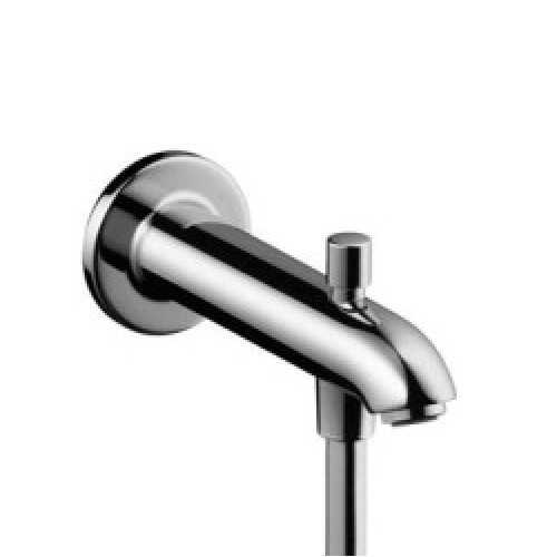 Hansgrohe Vanový výtok E/S 228 mm s přepínačem, chrom 13424000 Hansgrohe Vanový výtok E/S 228 mm s přepínačem, chrom 13424000