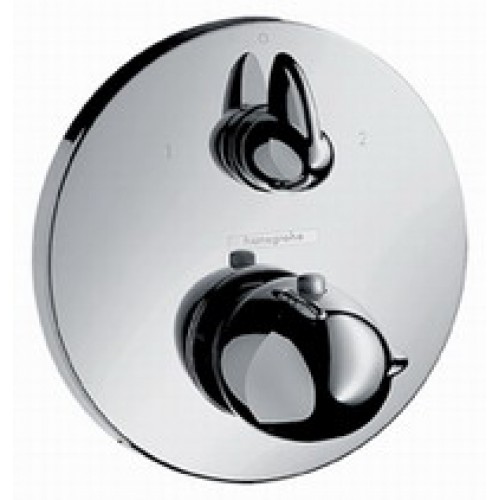Hansgrohe Ecostat E Termostat pod omítku s uzav. a přep. ventilem, chrom 15720000 Hansgrohe Ecostat E Termostat pod omítku s uzav. a přep. ventilem, chrom 15720000