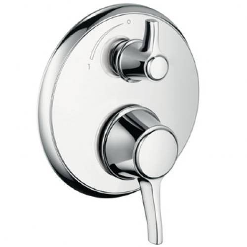 Hansgrohe Ecostat Classic Termostat pod omítku s uzav. ventilem, chrom 15752000 Hansgrohe Ecostat Classic Termostat pod omítku s uzav. ventilem, chrom 15752000