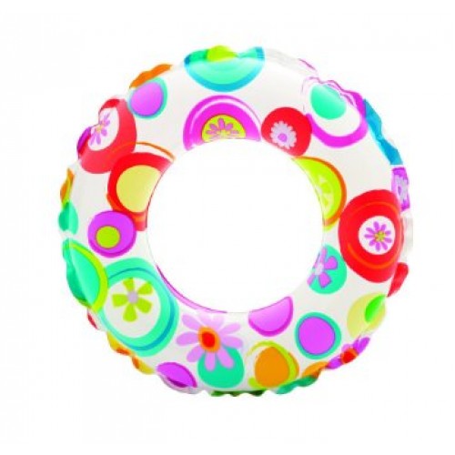 INTEX Lively Print nafukovací kruh, kolečka 59241NP INTEX Lively Print nafukovací kruh, kolečka 59241NP