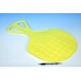Kluzák Mrazík plast 58x35cm žlutý 18106222