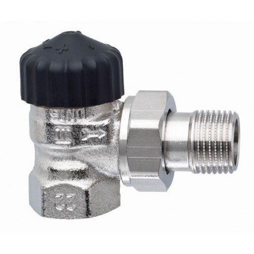 HEIMEIER termostatický ventil nikl rohový zkrácené provedení ET 3/4" 2215-03.000 HEIMEIER termostatický ventil nikl rohový zkrácené provedení ET 3/4" 2215-03.000