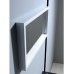 SAPHO MAJA 22433 zrcadlo v rámu 90x30cm, bílá