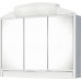 AQUALINE RANO galerka 59x51x16cm, 2x12W, bílá plast 541302