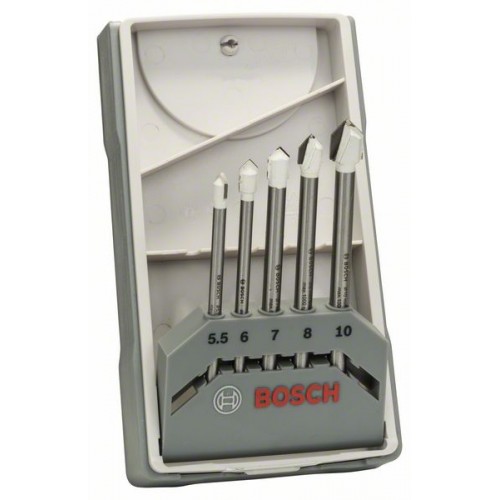 BOSCH CYL 9 Ceramic Sada vrtáků na dlaždice, 5-dílná, 2608587170 BOSCH CYL 9 Ceramic Sada vrtáků na dlaždice, 5-dílná, 2608587170