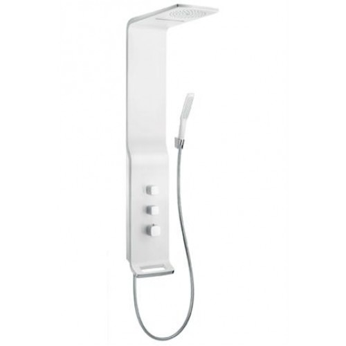 Hansgrohe Raindance 27008400 Lift, sprchový panel na stěnu, bílá/chrom Hansgrohe Raindance 27008400 Lift, sprchový panel na stěnu, bílá/chrom