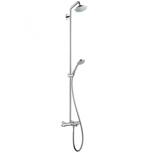 Hansgrohe CROMA 100 Showerpipe k vaně EcoSmart DN15, chrom 27144000 Hansgrohe CROMA 100 Showerpipe k vaně EcoSmart DN15, chrom 27144000