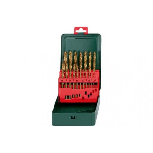 Metabo Kazeta vrtáků HSS-TiN, SP, 19dílná 627156000 Metabo Kazeta vrtáků HSS-TiN, SP, 19dílná 627156000
