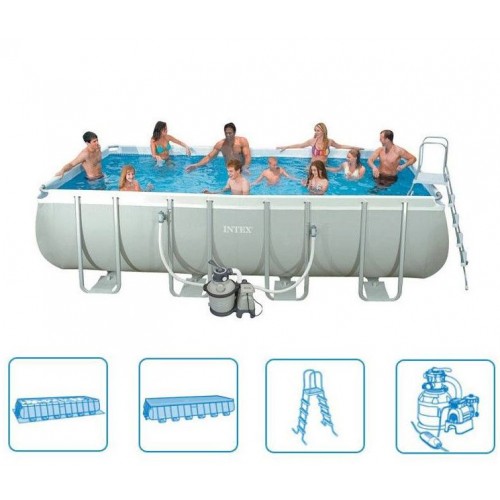 INTEX Bazén Ultra Frame Pool 549 x 274 x 132 cm, 28352NP INTEX Bazén Ultra Frame Pool 549 x 274 x 132 cm, 28352NP
