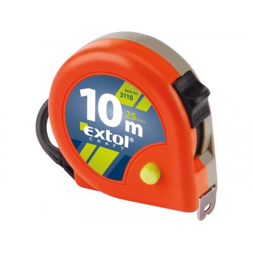 EXTOL CRAFT metr svinovací, 10m, šířka pásku 25mm 3110 EXTOL CRAFT metr svinovací, 10m, šířka pásku 25mm 3110