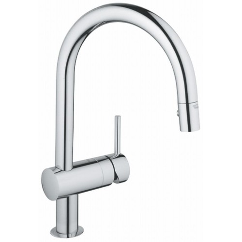 GROHE Minta páková dřezová baterie, DN 15, chrom 32321000 GROHE Minta páková dřezová baterie, DN 15, chrom 32321000