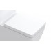 SAPHO EGO 328801 WC sedátko Soft Close, termoplast, bílá