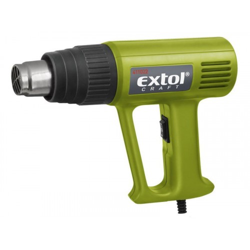 EXTOL CRAFT pistole horkovzdušná 2000/1000W, s kufrem 411022 EXTOL CRAFT pistole horkovzdušná 2000/1000W, s kufrem 411022