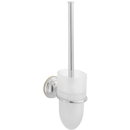 Hansgrohe AXOR CARLTON Držák na WC kartáč, chrom/zlato 41435090 Hansgrohe AXOR CARLTON Držák na WC kartáč, chrom/zlato 41435090