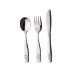 BANQUET 3-dílná sada dětských příborů ANIMALS, leštěná ocel 41WF8503PCS