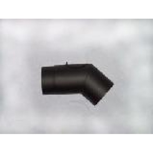 Koleno kouřovodu 180mm 45° (2) černé Koleno kouřovodu 180mm 45° (2) černé