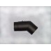 Koleno kouřovodu 180mm 45° (2) černé