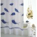 SAPHO RIDDER 46343 FISH závěs, 180x200cm, textil, modrobílá