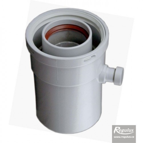 REGULUS A2001244 Vsuvka pro odvod kondenzátu 60/100 svislá 4663 REGULUS A2001244 Vsuvka pro odvod kondenzátu 60/100 svislá 4663