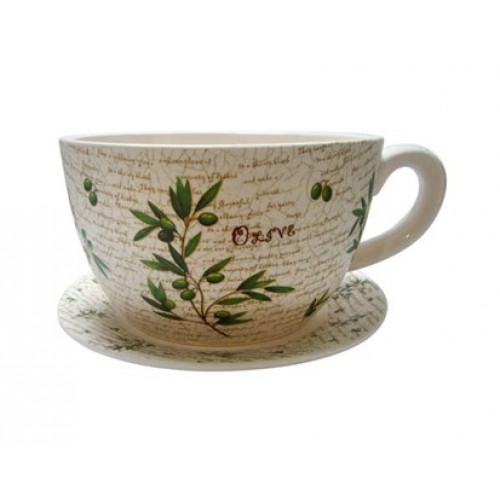 VETRO-PLUS obal na květiny Jumbo Oliva 47225O VETRO-PLUS obal na květiny Jumbo Oliva 47225O