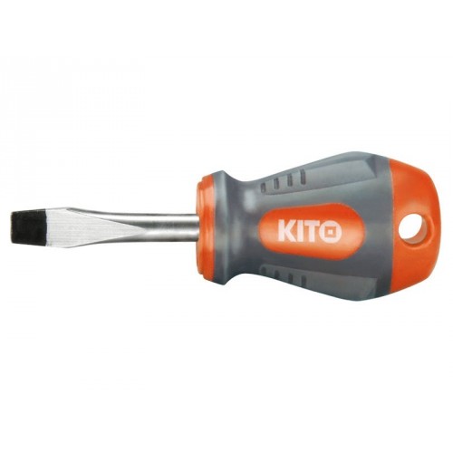 KITO šroubovák plochý, 1.0x5.5x38, 38mm, S2, magnet 4800111 KITO šroubovák plochý, 1.0x5.5x38, 38mm, S2, magnet 4800111