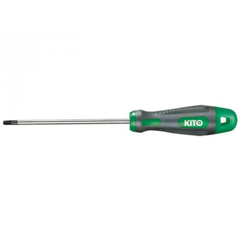KITO šroubovák TORX, T 10x100, S2, magnet 4800410 KITO šroubovák TORX, T 10x100, S2, magnet 4800410