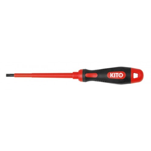 KITO šroubovák elektrikářský plochý, (-) 5,5x125mm 4800606 KITO šroubovák elektrikářský plochý, (-) 5,5x125mm 4800606