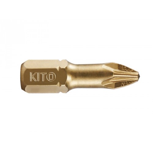 KITO SHARK hrot, PZ 1x25mm, S2/TiN 4820201