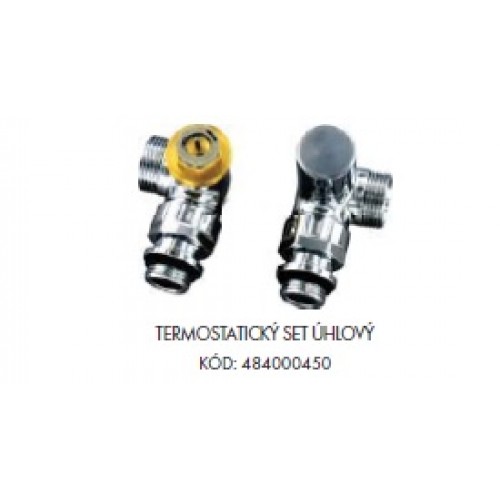 ISAN termostatický set úhlový - chrom 484000450 ISAN termostatický set úhlový - chrom 484000450