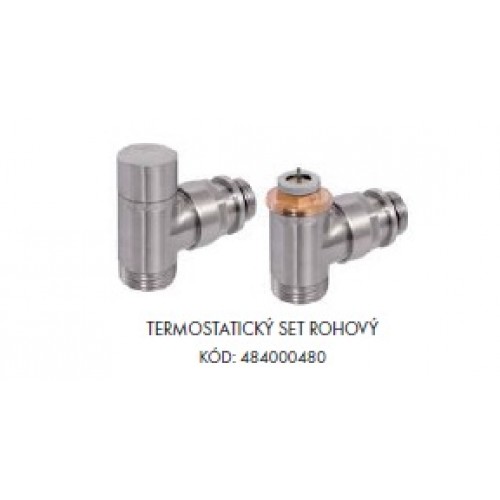 ISAN termostatický set rohový - nerez 484000480 ISAN termostatický set rohový - nerez 484000480