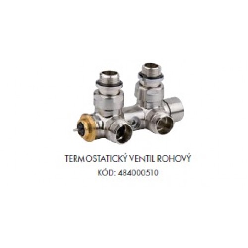 ISAN termostatický ventil rohový - nerez 484000510 ISAN termostatický ventil rohový - nerez 484000510