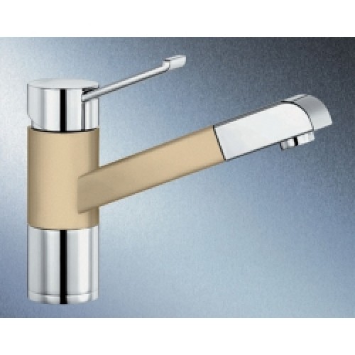 BLANCO Zenos - S dřezová baterie béžová champagne/chrom 517824 BLANCO Zenos - S dřezová baterie béžová champagne/chrom 517824