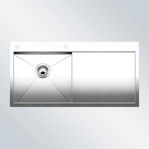 BLANCO Zerox 5S - IF/A dřez vlevo s kulatým táhlem 514006 BLANCO Zerox 5S - IF/A dřez vlevo s kulatým táhlem 514006