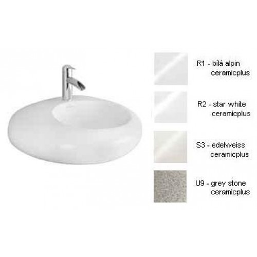 Villeroy & Boch Pure Stone Umyvadlo 605x540 mm star white ceramicplus Villeroy & Boch Pure Stone Umyvadlo 605x540 mm star white ceramicplus