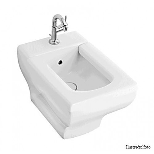 Villeroy & Boch La Belle Bidet 385x585 mm bílá alpin ceramicplus Villeroy & Boch La Belle Bidet 385x585 mm bílá alpin ceramicplus